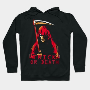 Trick or Death Halloween Retro Pixel art Hoodie